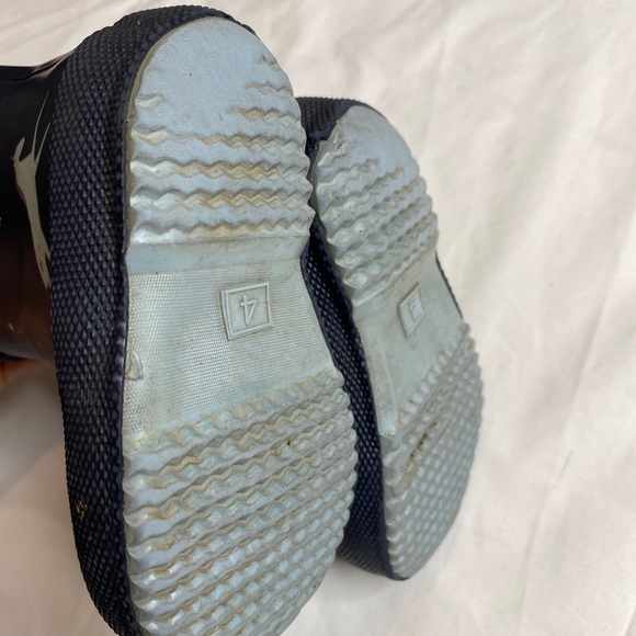 Joules Unisex Navy Printed Welly UNICORN Rain Boot Size 5 A020322 - Picture 3 of 8